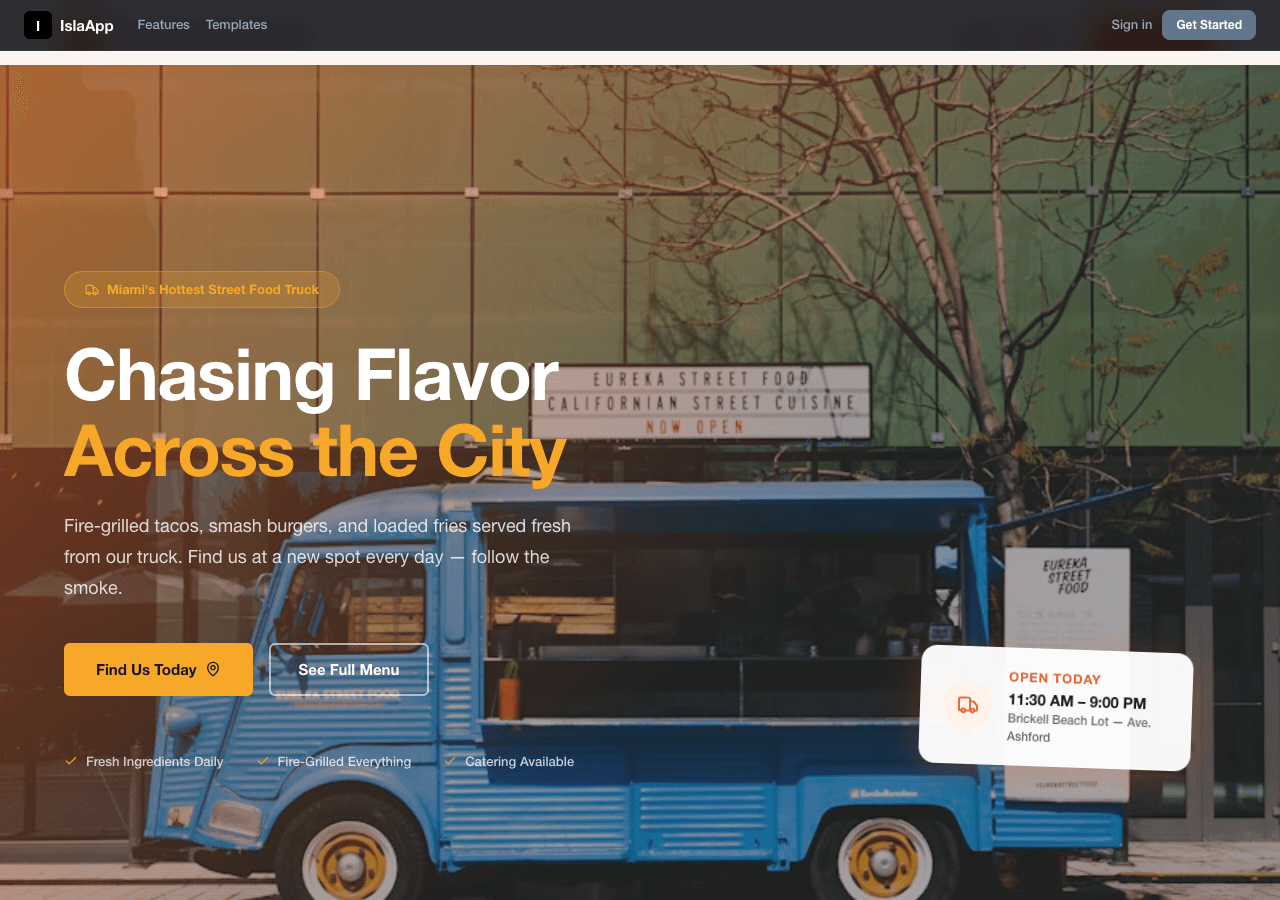 Food Trucks & Delivery