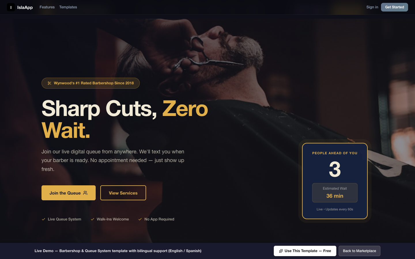 Barbershop & Queue System