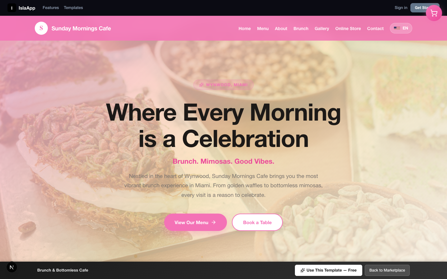 Brunch & Bottomless Cafe