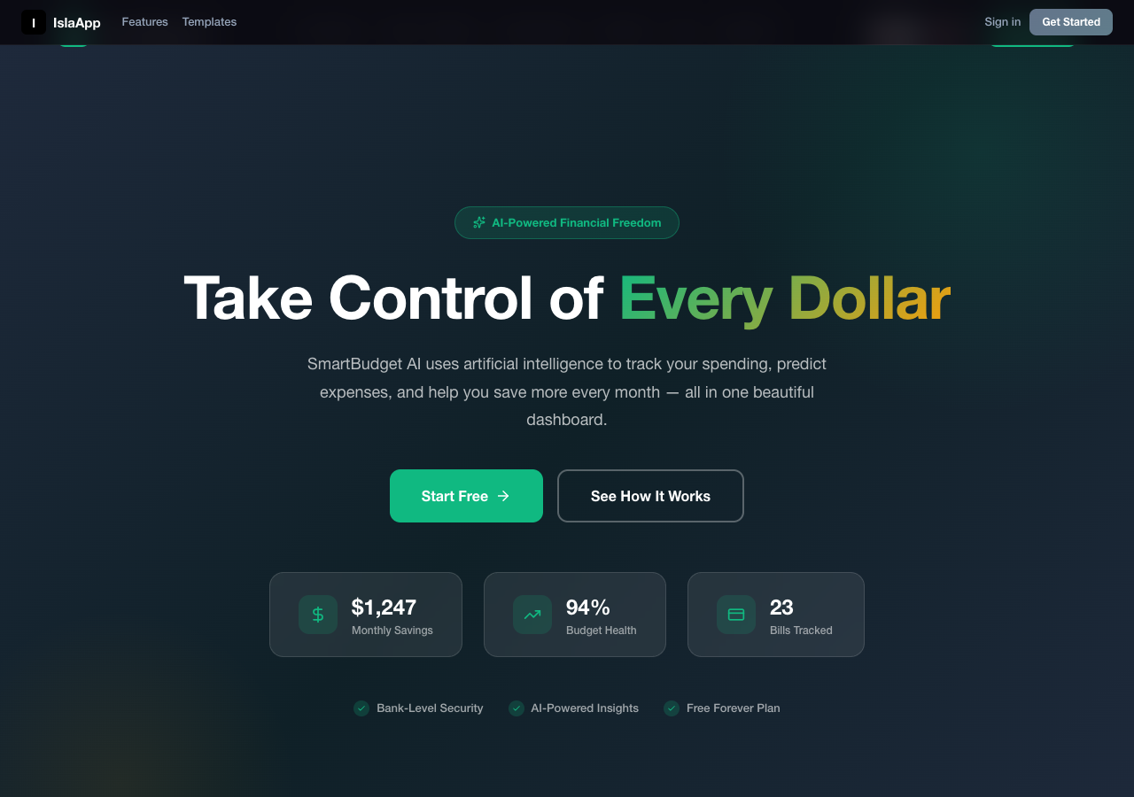 AI Personal Budget & Expense Tracker
