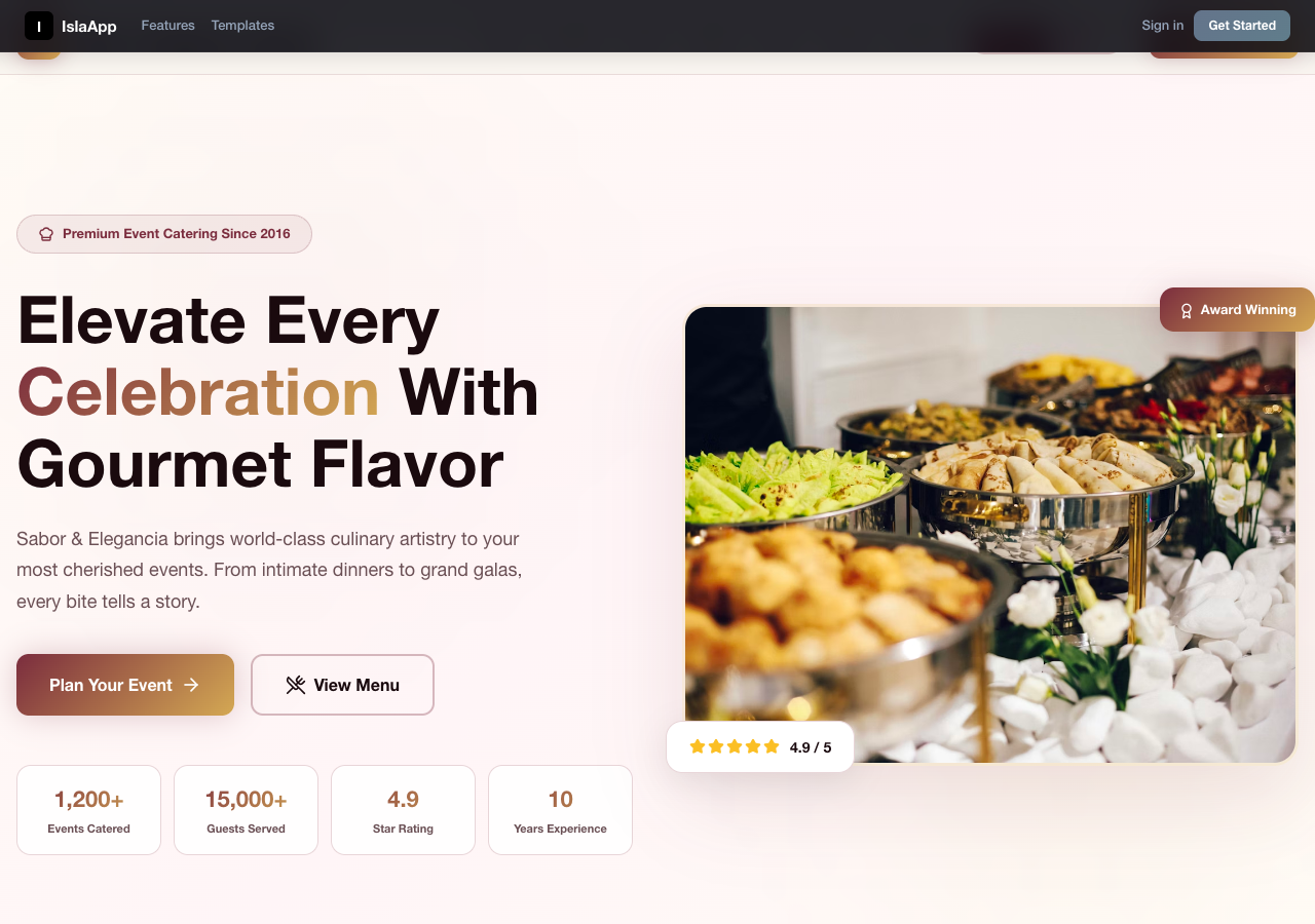 Catering & Event Food