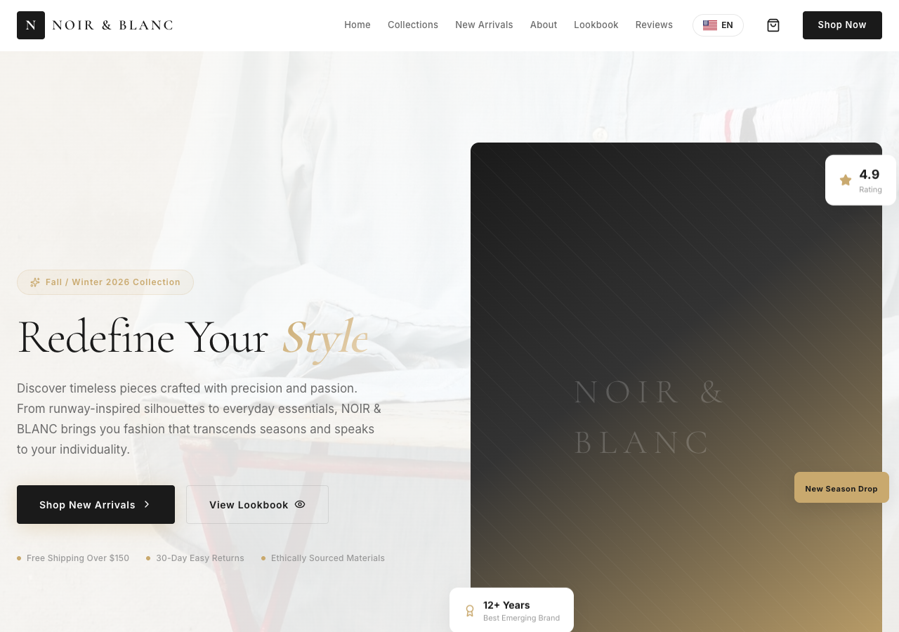 Fashion & Clothing Brand