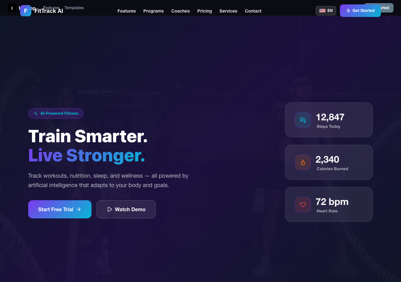 AI Personal Fitness & Wellness Journal