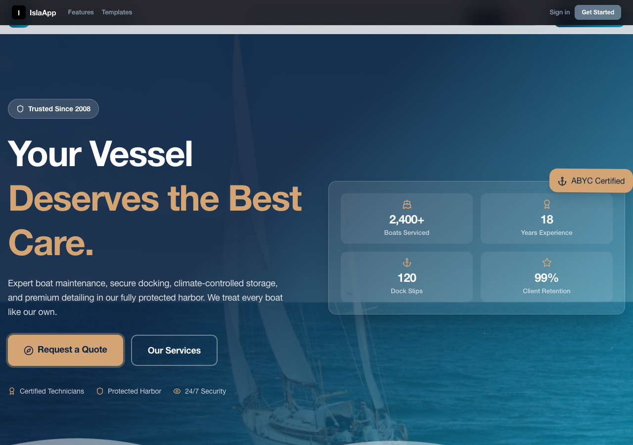 Marina & Boat Keeper