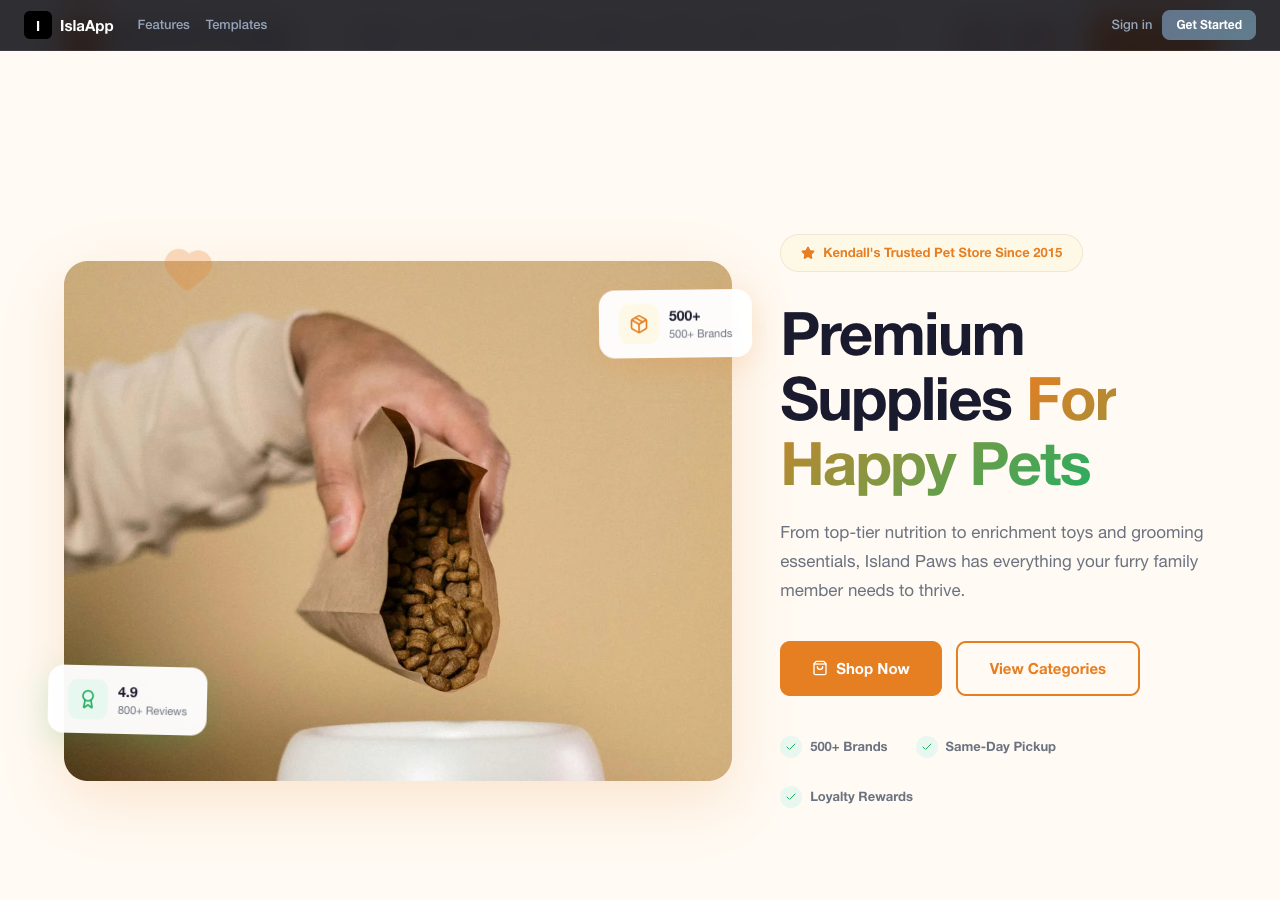 Pet Store & Supplies