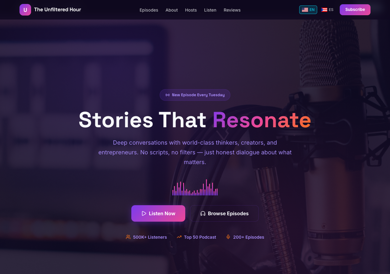 Podcast & Audio Show