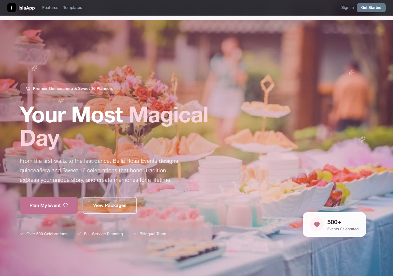 Quinceañera & Sweet 16 Planner