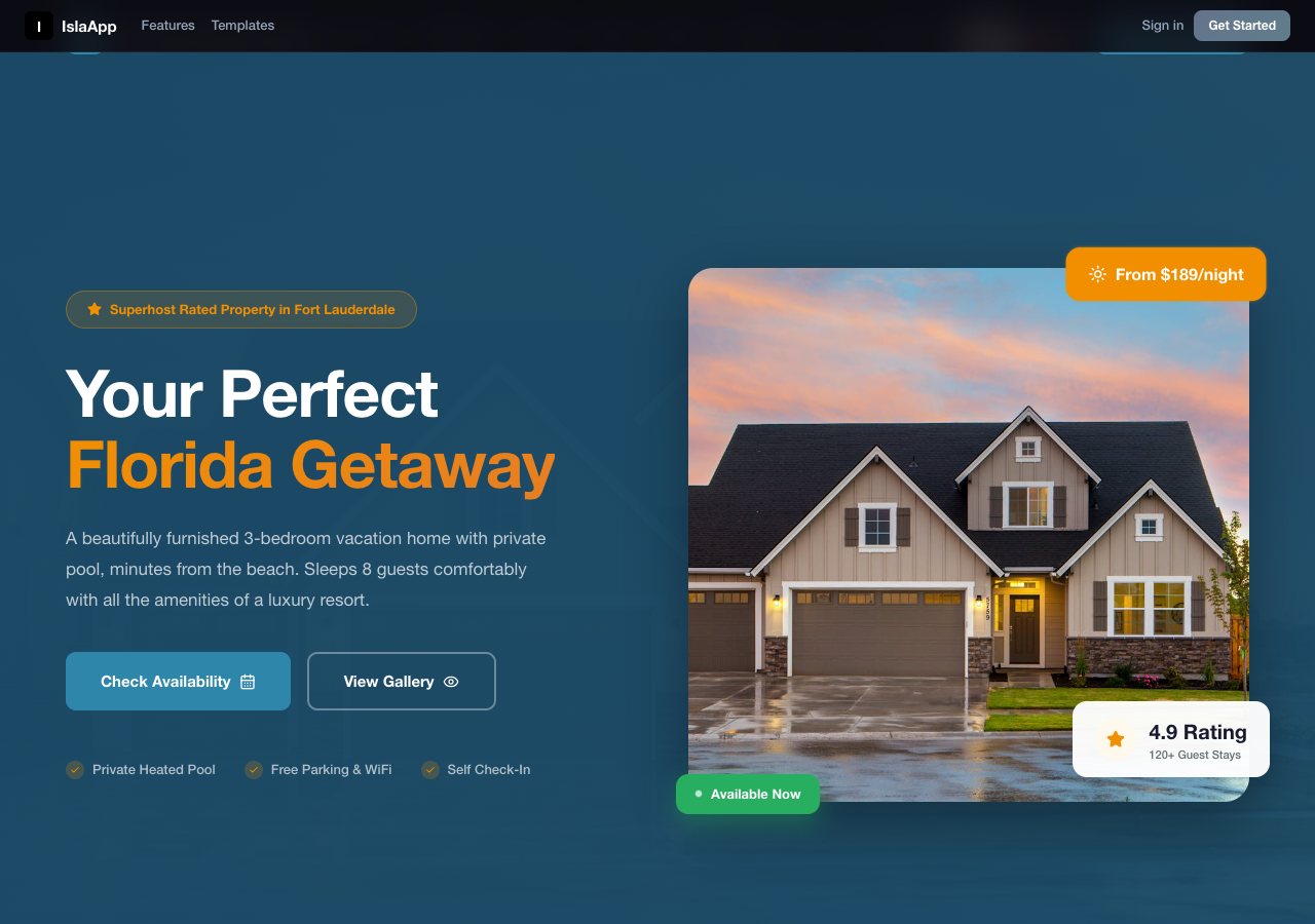 Vacation Home Rental